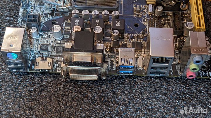 Материнская плата asus H81I-plus LGA1150 Mini-ITX