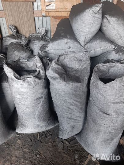 Отсев древеного угля