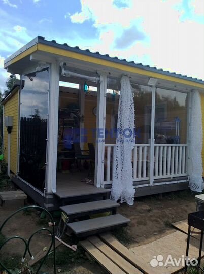 Мягкие окна для веранды