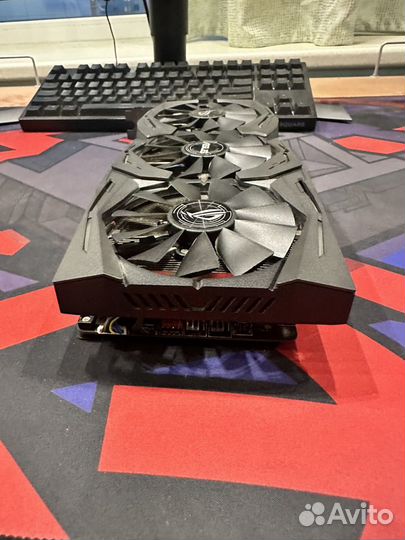 Видеокарта gtx 1080 ti asus rog strix 11gb