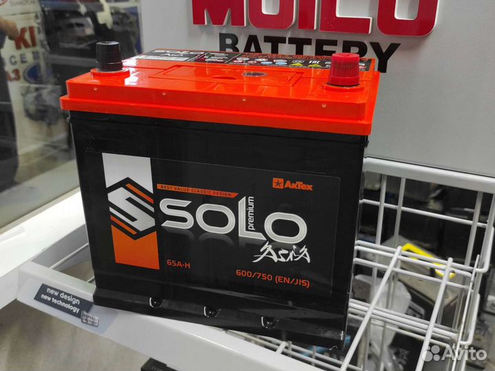 Акб для авто Solo 65e 75D23L