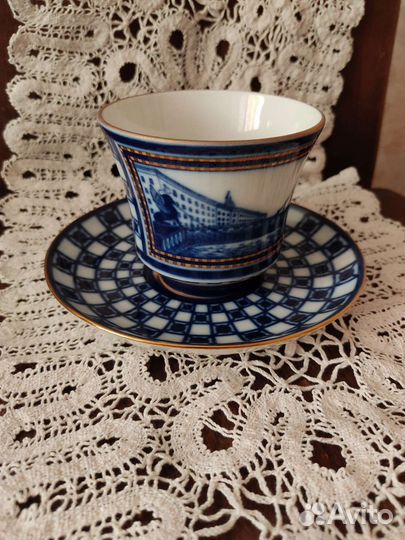 Чашка с блюдцем ифз