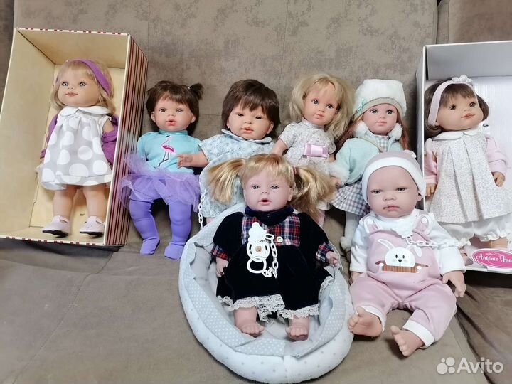 Испанские виниловые куклы antonio Juan, llorens