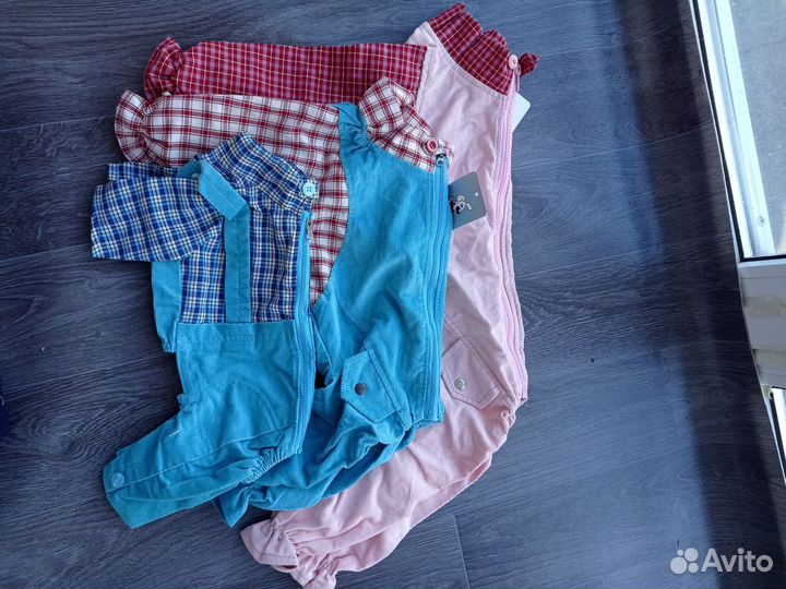 Комбинезоны, дождевики