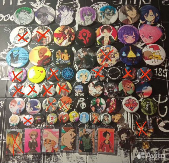 Аниме значки