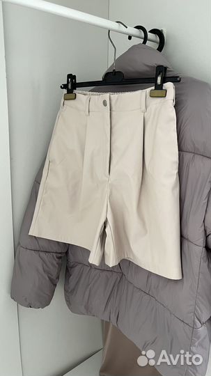 Кожаные шорты