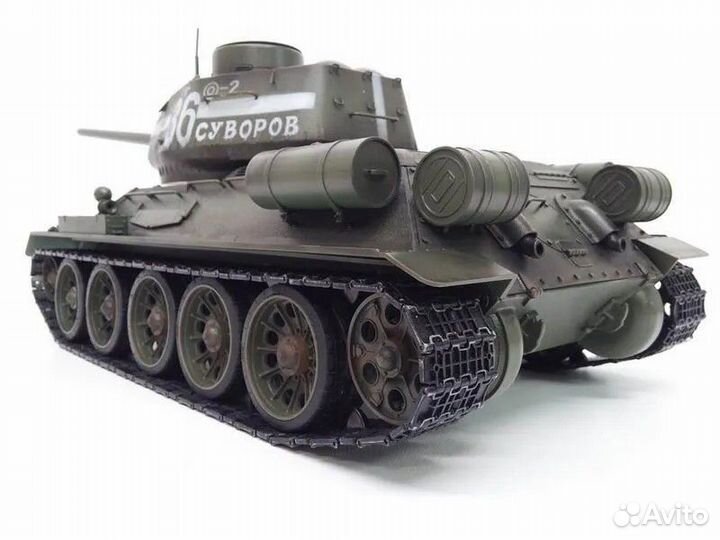 Р/У танк Taigen 1/16 T34-85 (СССР) V3 2.4G (зелены