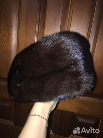 Шапка норковая женская