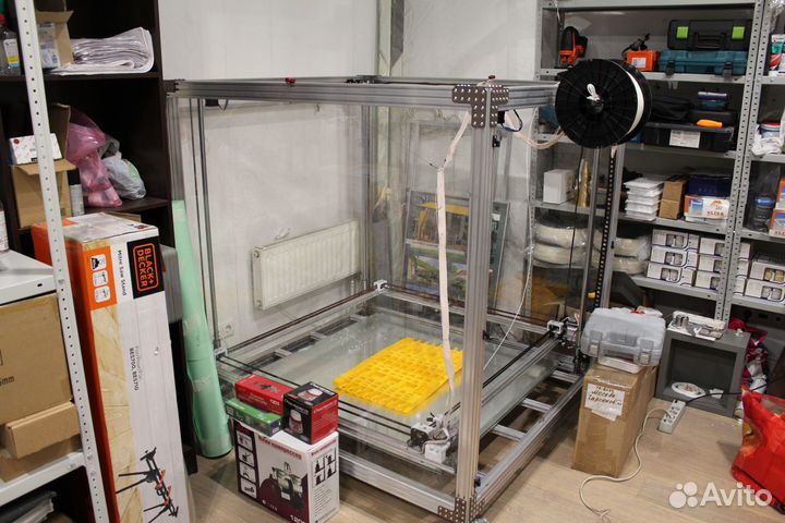 Большой 3D принтер 1000*1000*1000мм