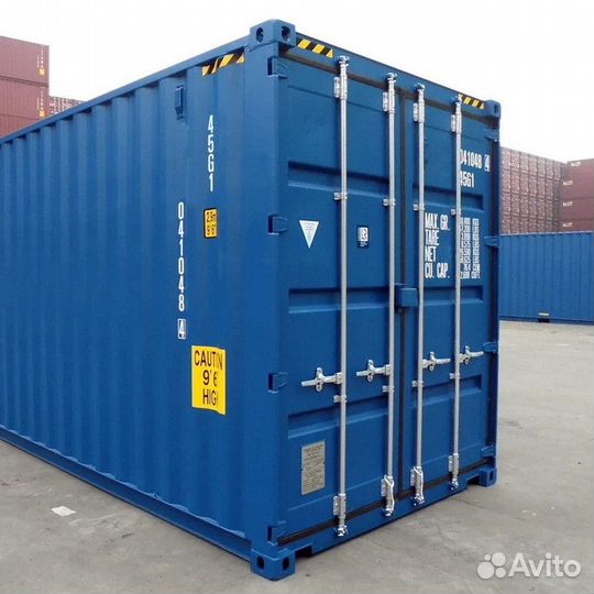 20 и 40-футовые морские контейнеры