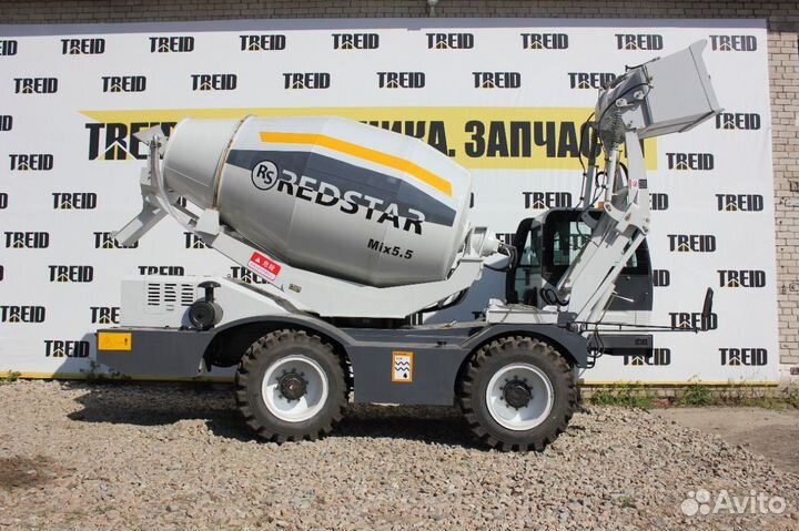 Автобетоносмеситель Redstar Mix5.5, 2024