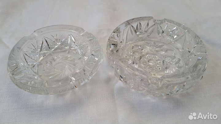 Хрустальная пепельница СССР