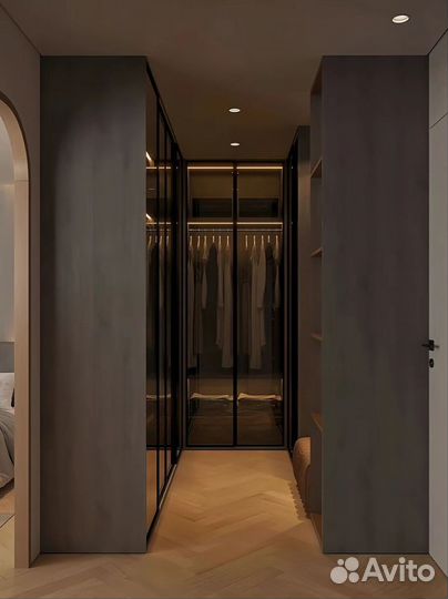 Гардеробная с мебельной фабрики