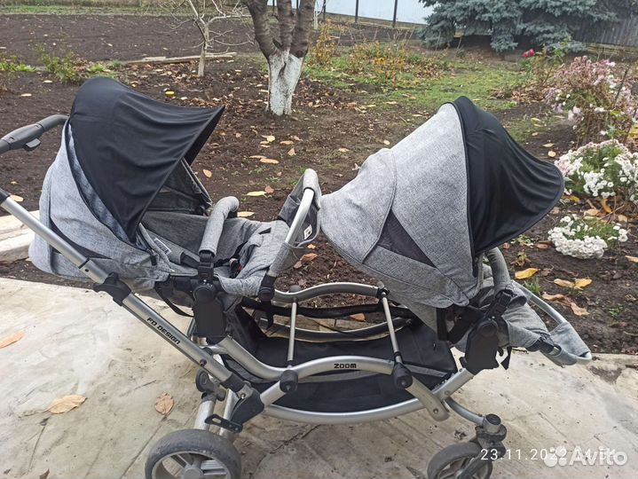 Детские коляски для двойни 2в1 бу fd design