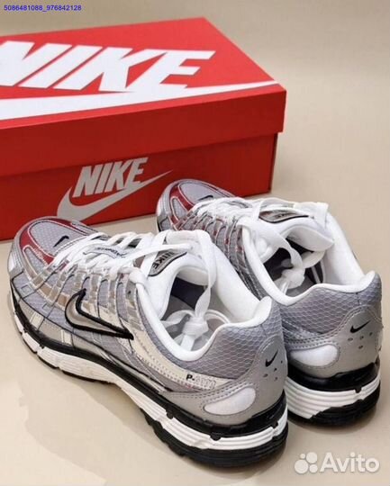 Кроссовки nike p6000 silver оригинал