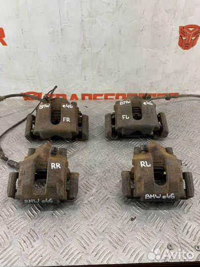 Суппорт тормозной задний левый BMW 3 Series E46