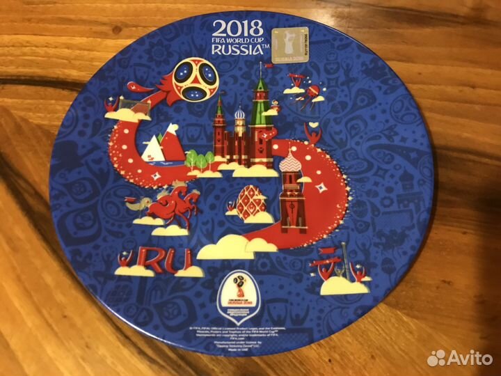 Посуда Чм Фифа 2018 (детский набор с Забивакой)