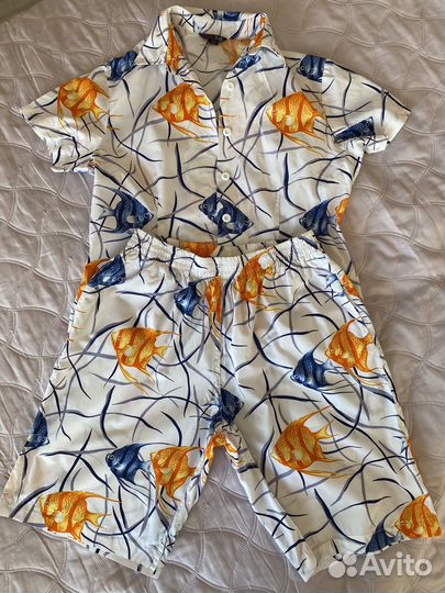 Костюм (шорты + рубашка )