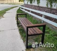 Скамейки садовые лофт