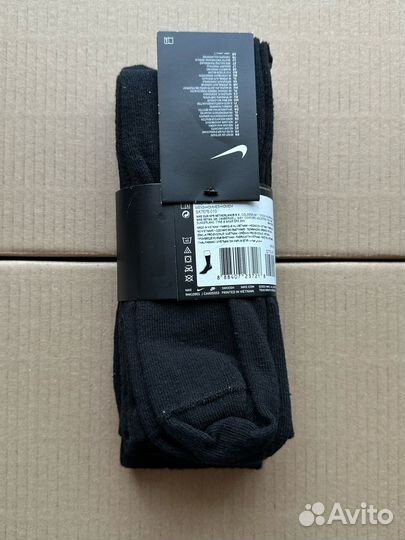 Высокие носки (XL) Nike Lightweight Crew.Оригинал