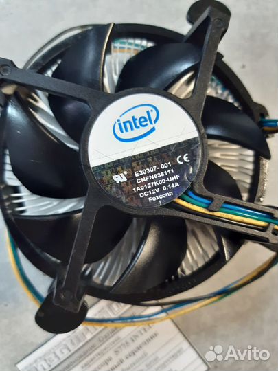 Охлаждение для процессора S775 intel Original Медь