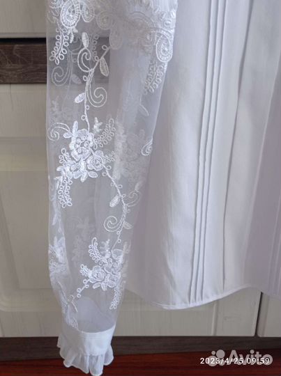 Нарядная блузка для девочки