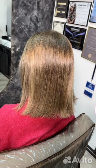 Кератиновое выпрямление, холодное восстановление