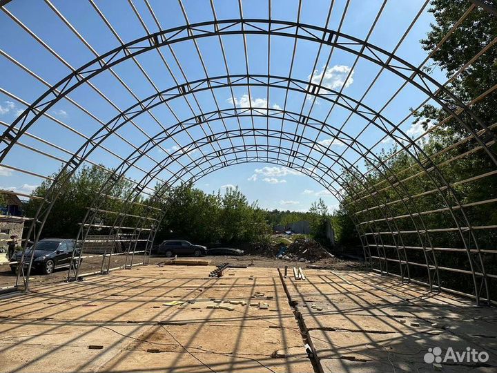 Арки арочного ангара 18м18000 мм