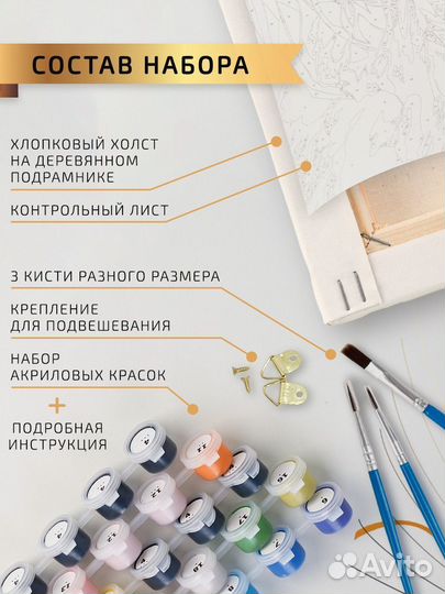 Картина по номерам