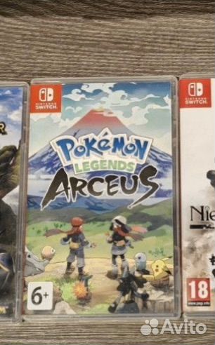 Nintendo switch Mario Pokemon Zelda