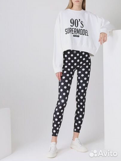 Толстовка хлопковая с принтом Dolce & Gabbana