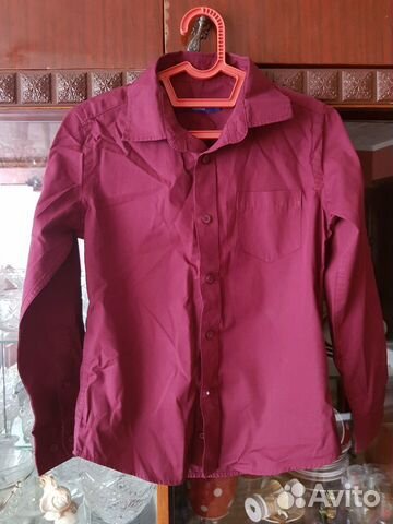 Рубашки для мальчика 124-130см на 8-9 лет