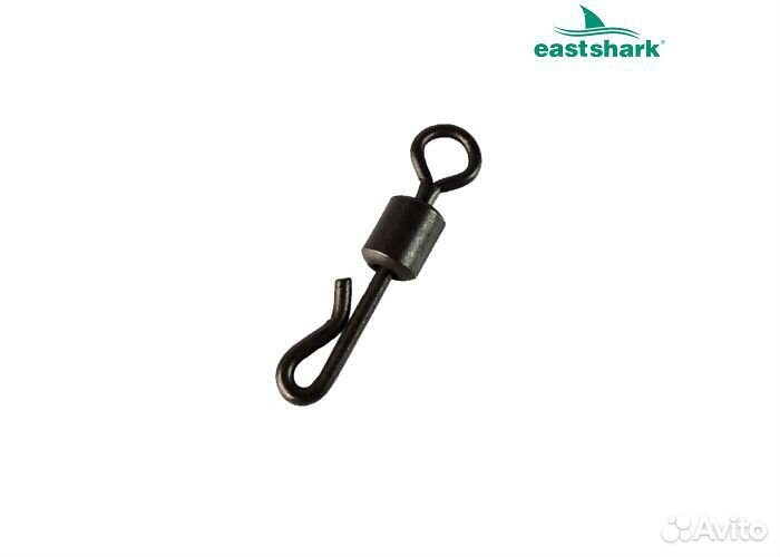 Карабин быстросъём с вертлюгом и кольцом