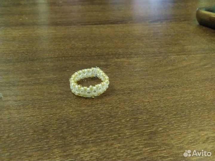 Колечко из бисера