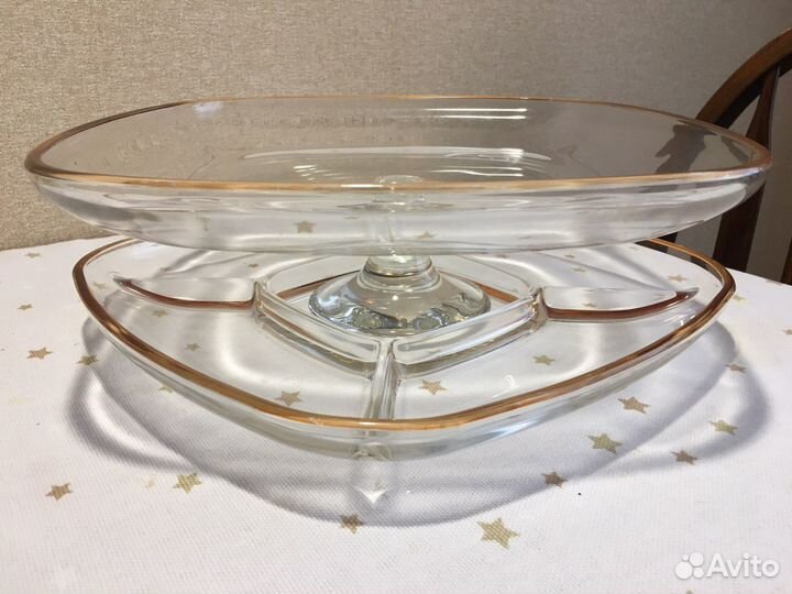Хрустальное блюдо. Италия