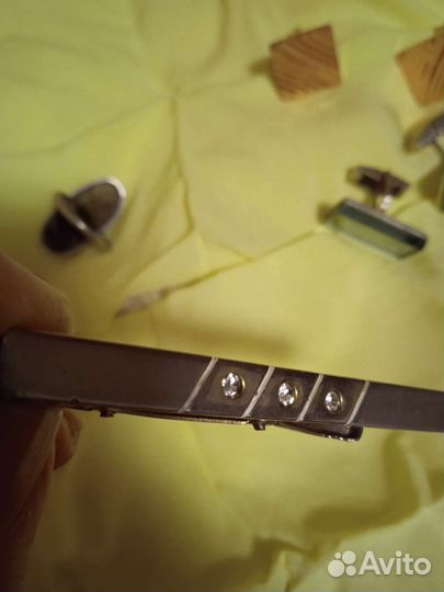 СССР запонки, кольца, зажим для галстука