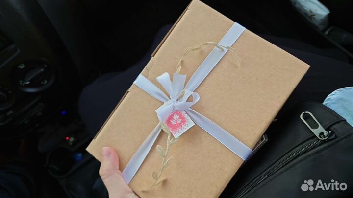 Аромасвеча с подставкой