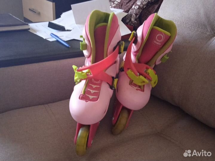 Роликовые коньки детские раздвижные