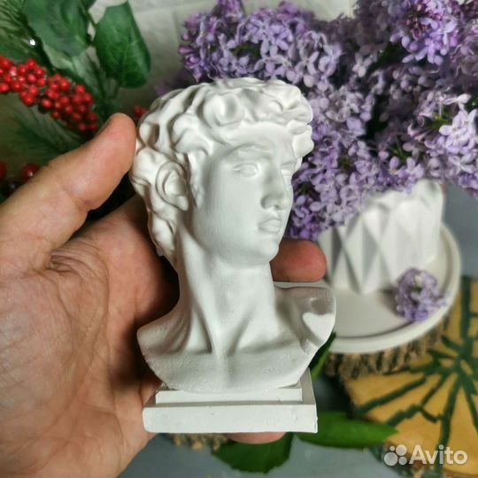 Кашпо из гипса