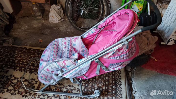 Детские санки коляска