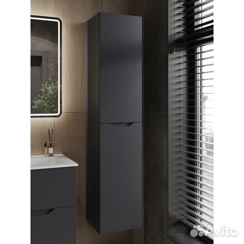 Пенал подвесной 35 правый графит мат Orange Li-35