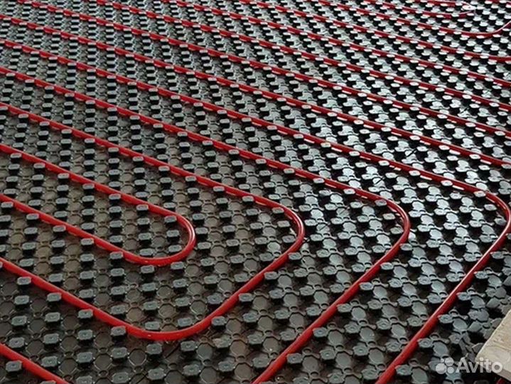 Монтаж теплого пола