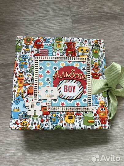 Фотоальбом ручной работы для мальчика