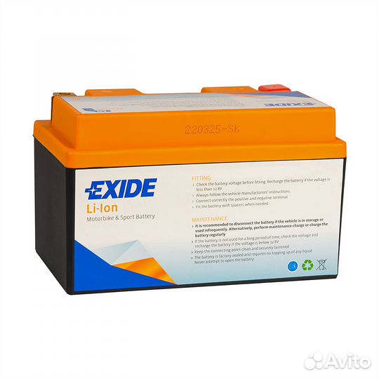 Аккумулятор exide Li-ion eltz14S 60Wh 290А (EN)