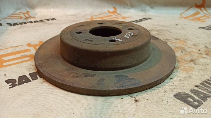 Диск тормозной задний Hyundai Solaris