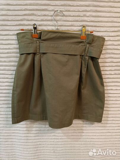 Женская миниюбка размер М 46 bershka 100 хлопок