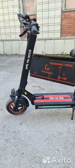 Электросамокат kugoo max speed 600w