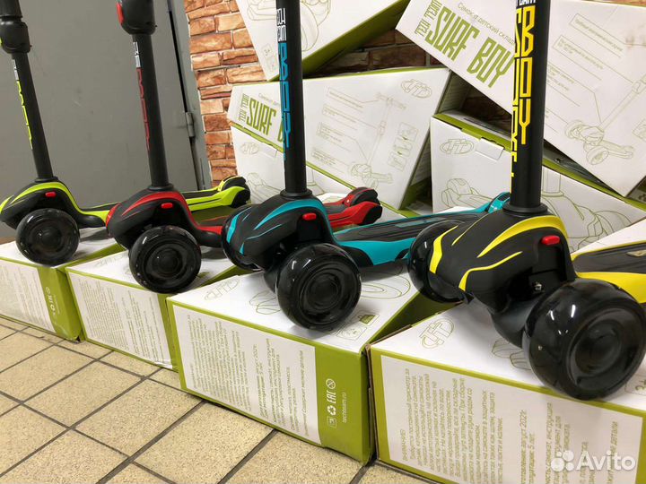 Самокат детский Surf boy