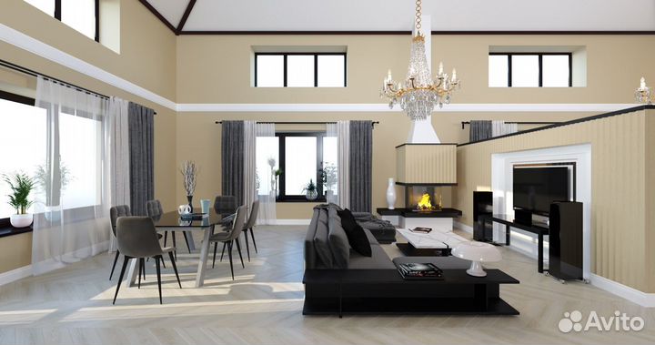 Дизайн интерьера в Самаре за 2 недели от профи