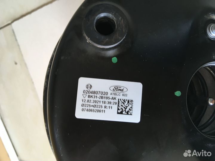 Вакуумный усилитель тормозов Ford Transit 8 MK8